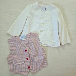 Vintage Vest & Blazer Bunder 2t/3t